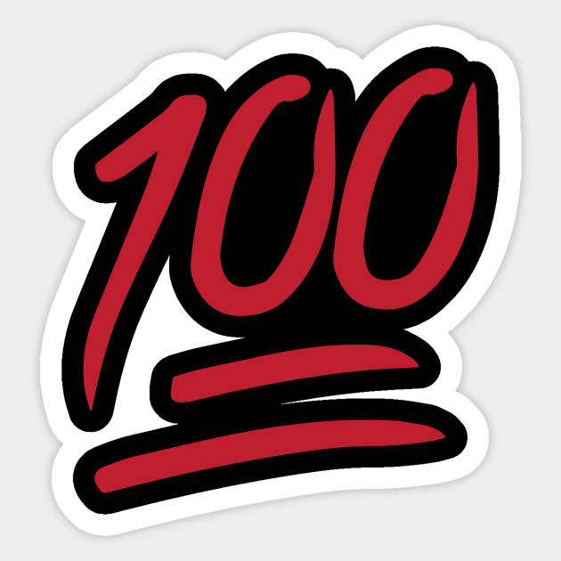 100 Sticker by Woah_Jonny